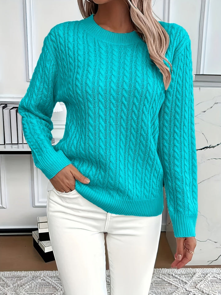 Bernila | Women's Cable Knit Sweater