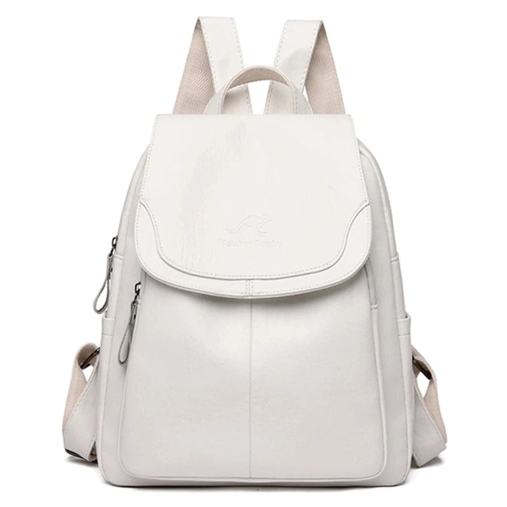 Mila | Chic and Lightweight Backpack in Soft White