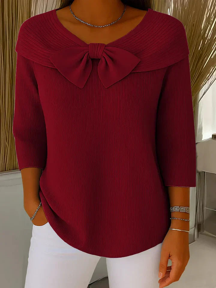 LACEY™ | SWEATER WITH BOW