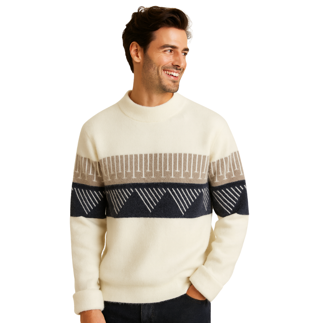 Faelan – Minimalist Warm Knitted Sweater
