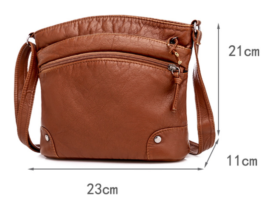 Freya - Leather Shoulder Bag