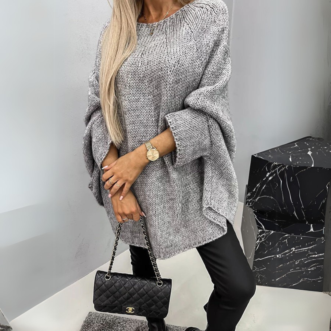 Claire | Elegant Cable Sweater