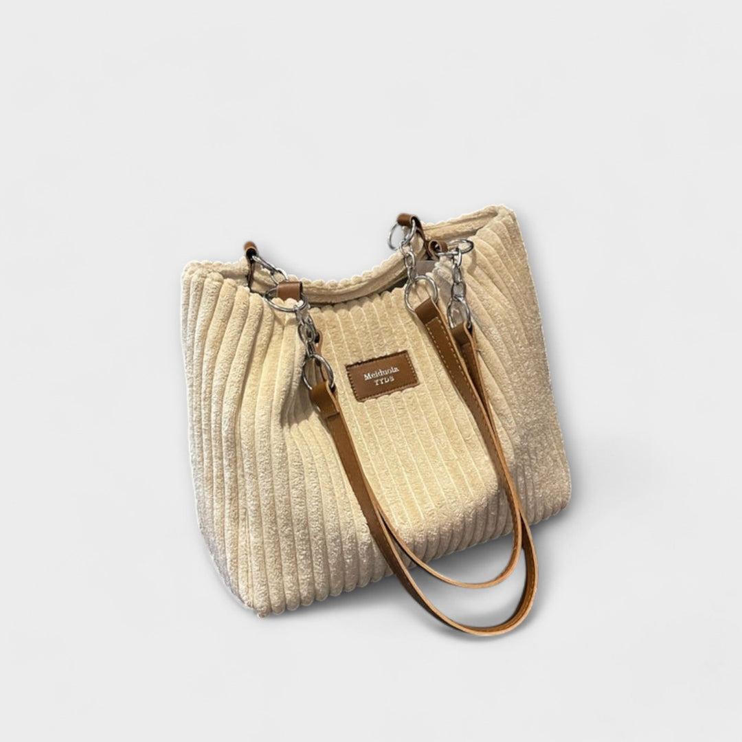 Soft Cord Shoulder Bag