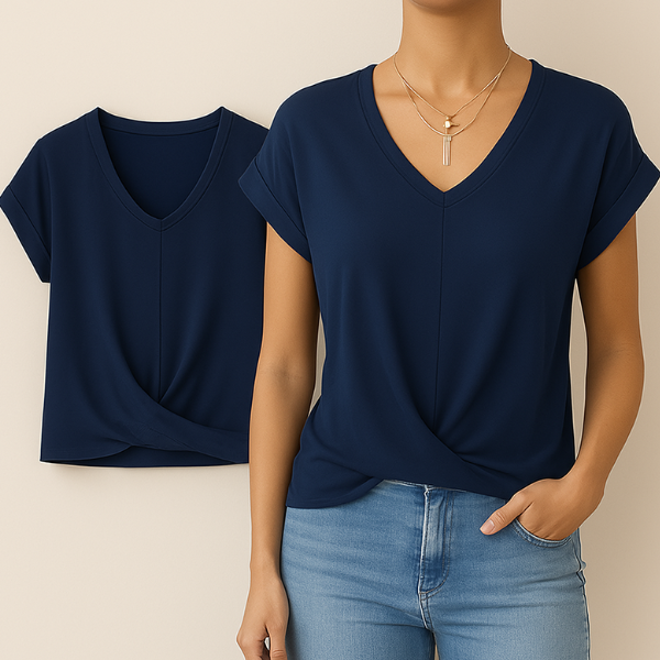 Eva | Casual V-Neck T-Shirt