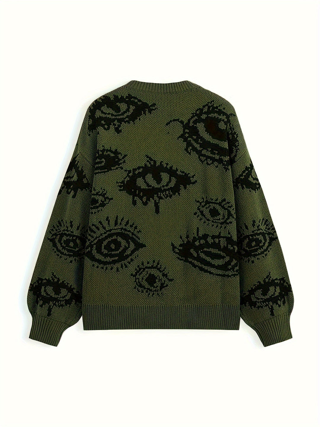 Liora | Soft Knit Sweater with Eye Pattern