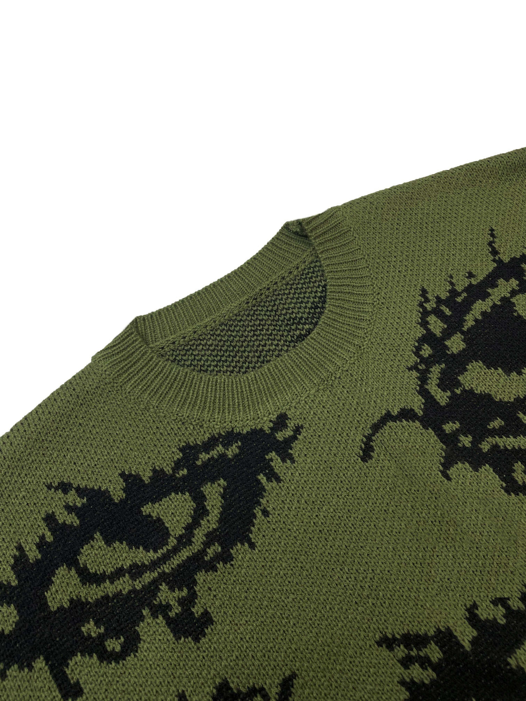 Liora | Soft Knit Sweater with Eye Pattern