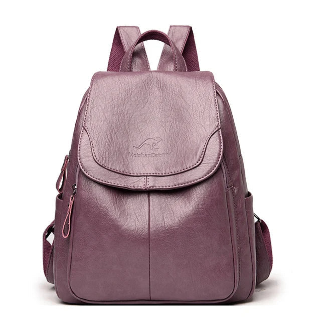 Mila | Chic and Lightweight Backpack in Soft White