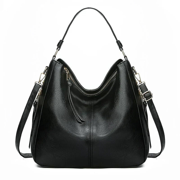 Bonnie | Chic and roomy everyday bag in timeless black