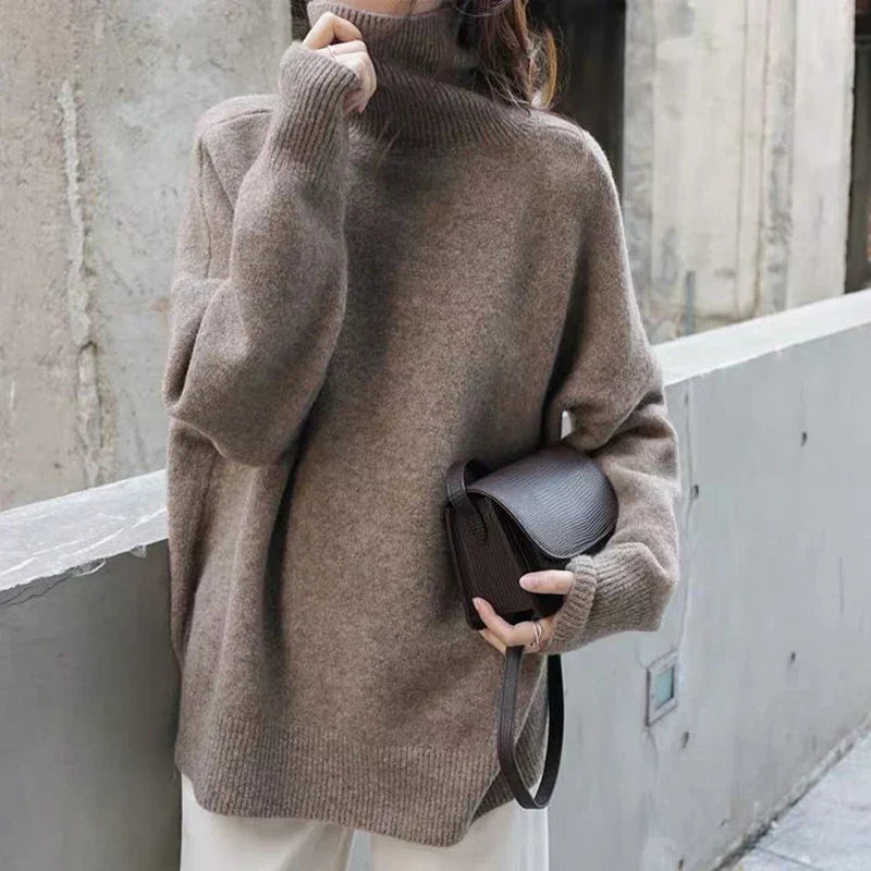 Julia | High Neck Sweater