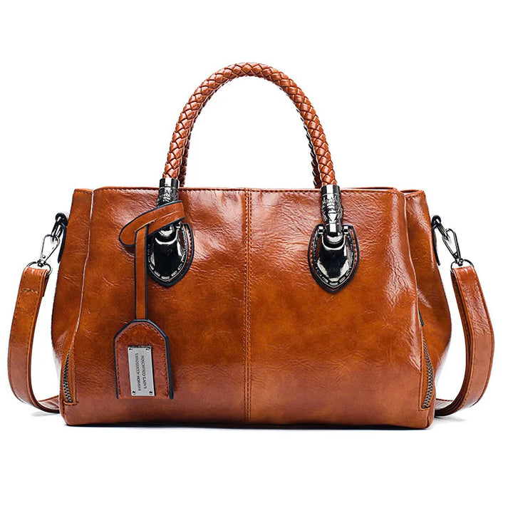 Mackenzie | Chic Handbag with Braided Handle