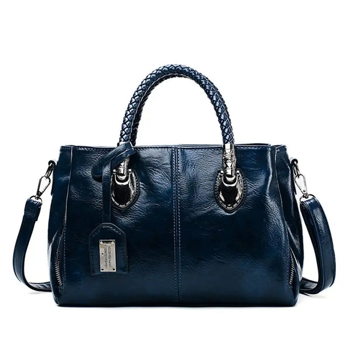 Mackenzie | Chic Handbag with Braided Handle