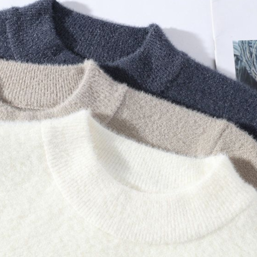 Faelan – Minimalist Warm Knitted Sweater