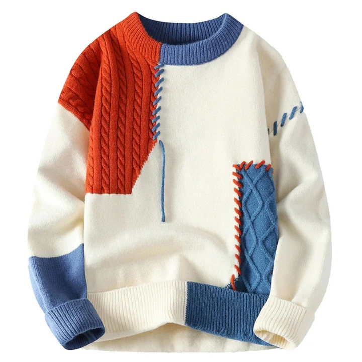 Tomasz | Patchwork Sweater