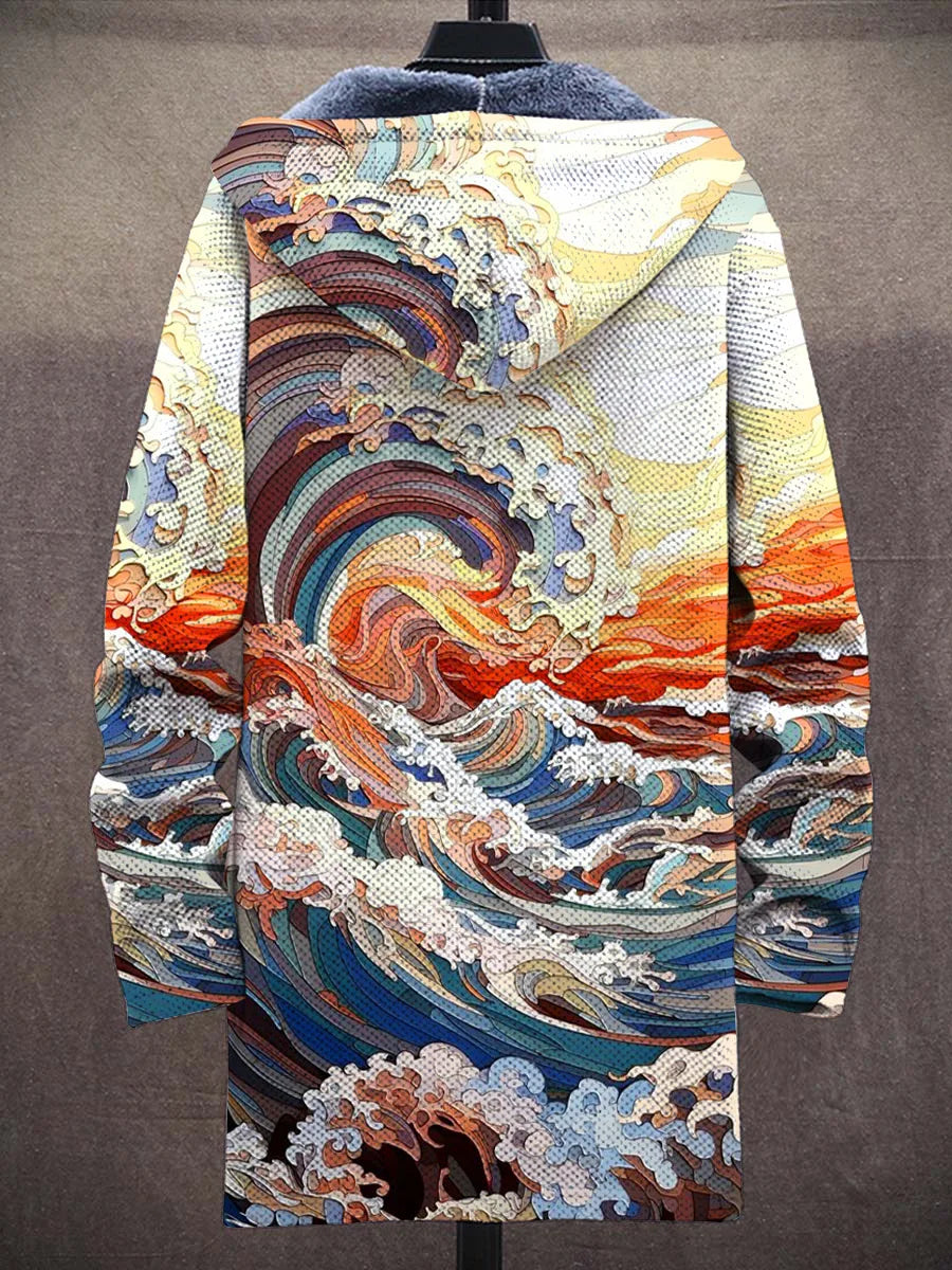 Liam | A luxurious cardigan inspired by art
