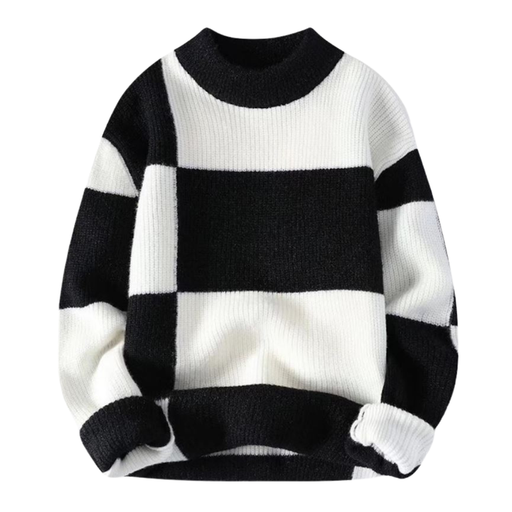 Geometric Sweater from Yarn