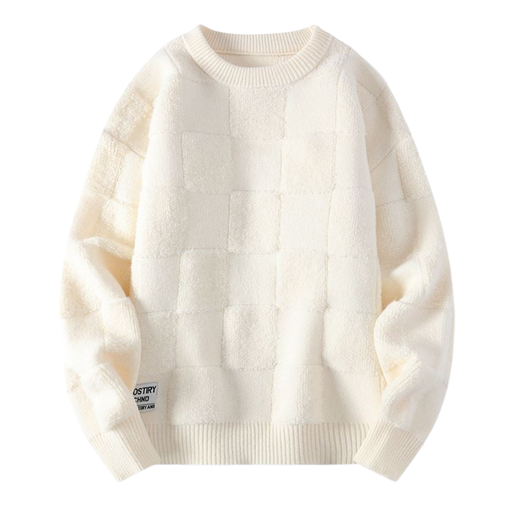 Unique Checkered Sweater