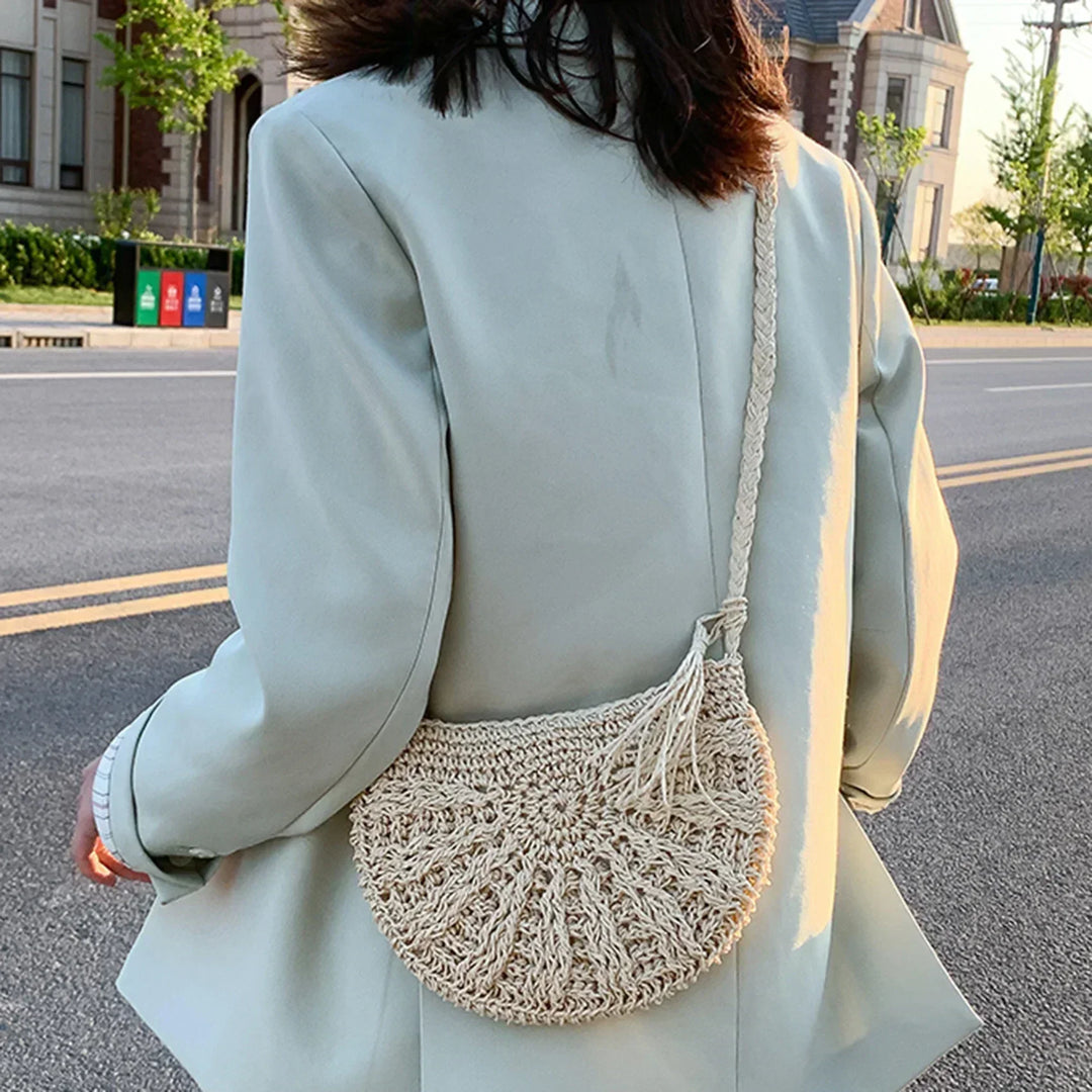 Freya | Bohemian-Style Crocheted Shoulder Bag