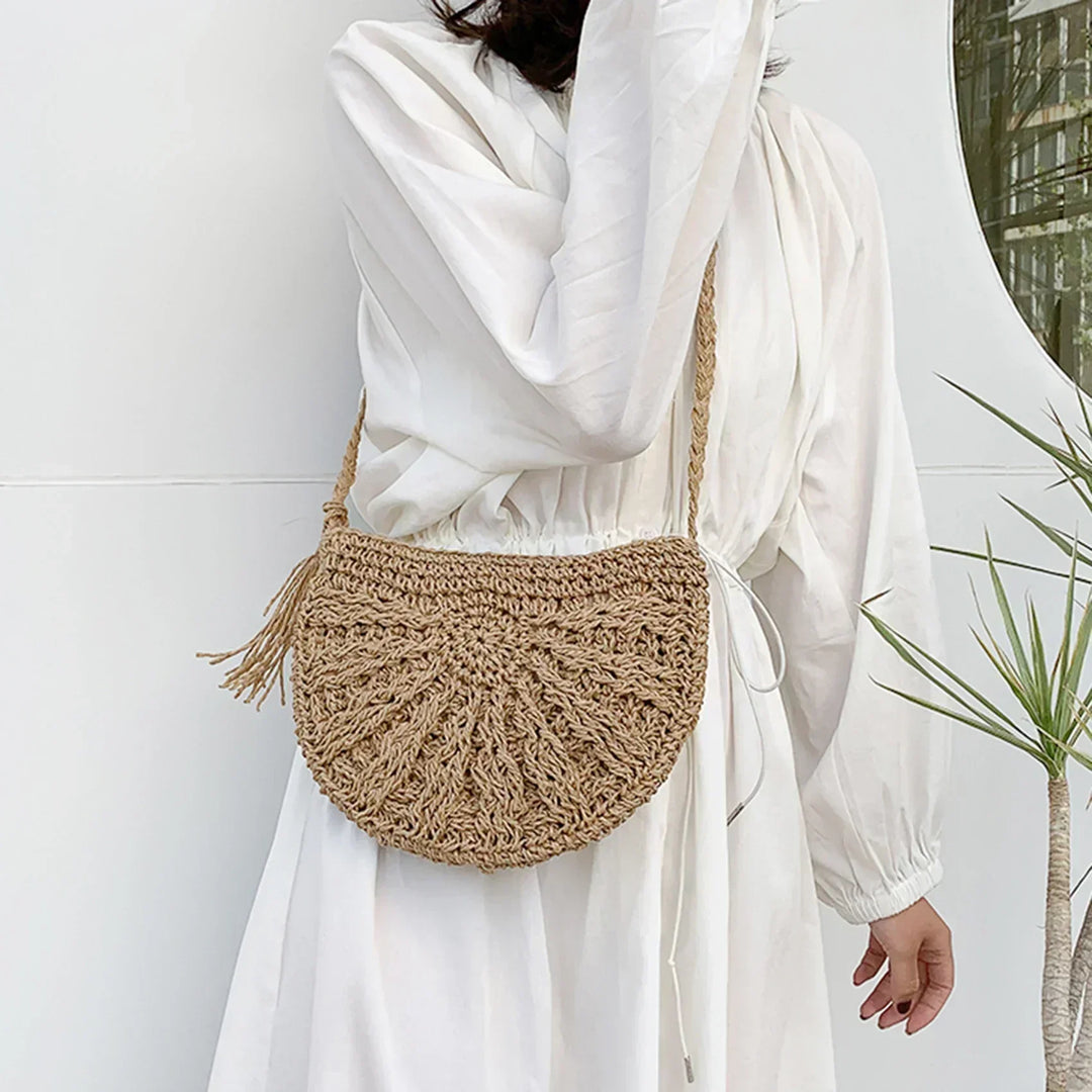 Freya | Bohemian-Style Crocheted Shoulder Bag