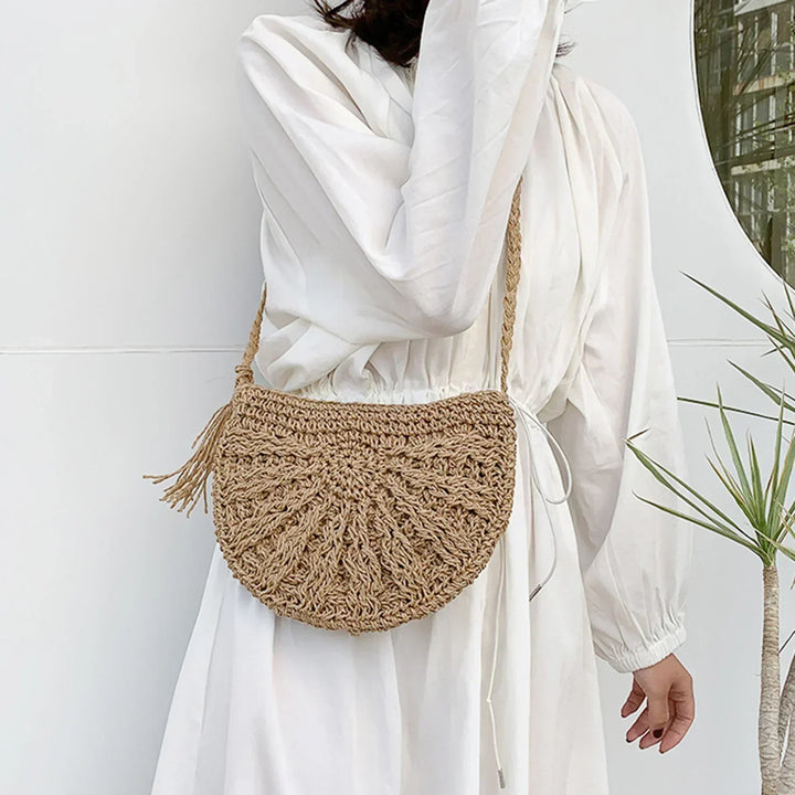 Freya | Bohemian-Style Crocheted Shoulder Bag