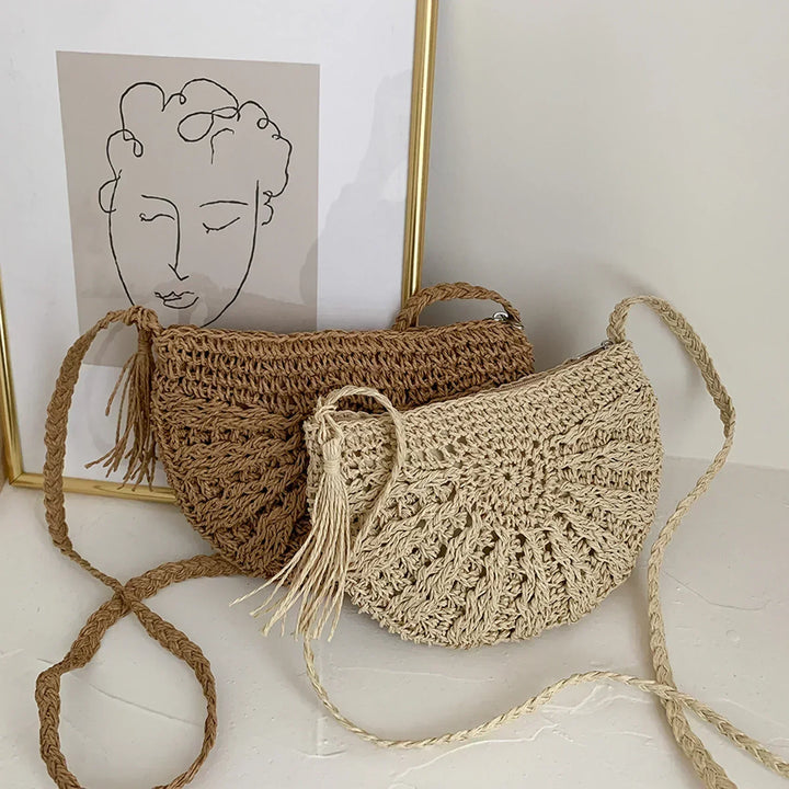 Freya | Bohemian-Style Crocheted Shoulder Bag