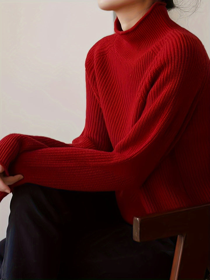 Kelly | High Neck Sweater