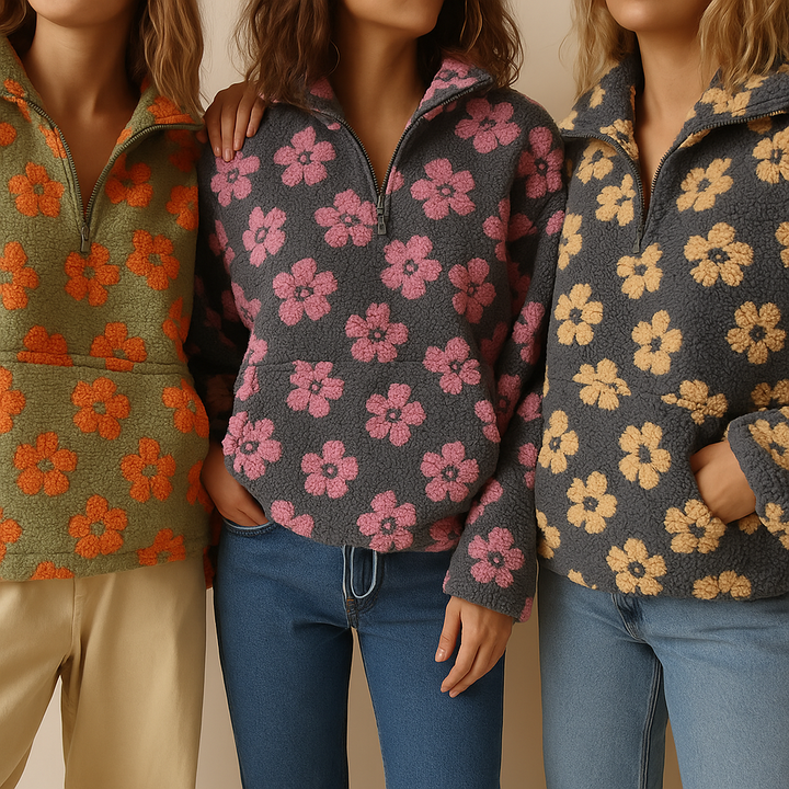 SOFIA™| FLORAL SWEATER