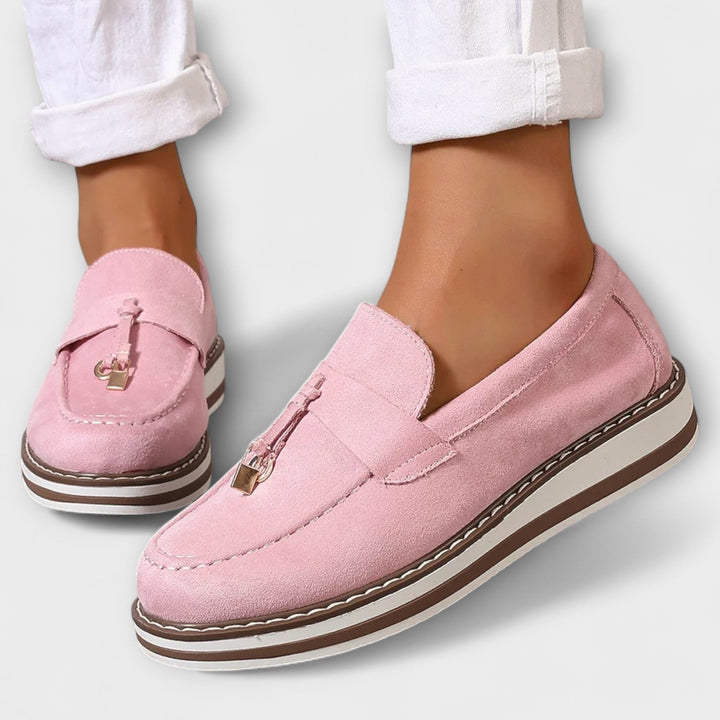 Halo – Casual Slip-Ons with Round Toe