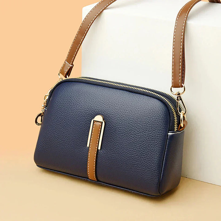 Charlotte | Sleek Compact Leather Shoulder Bag