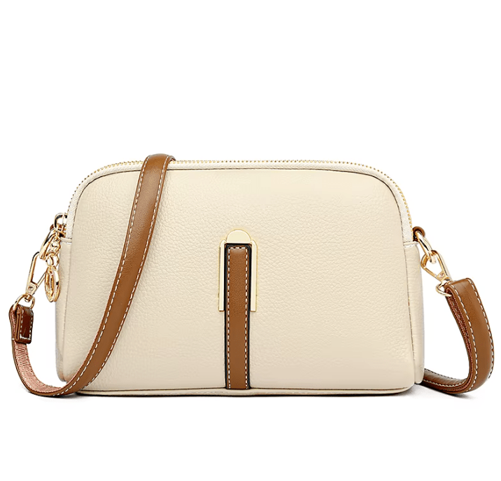 Charlotte | Sleek Compact Leather Shoulder Bag