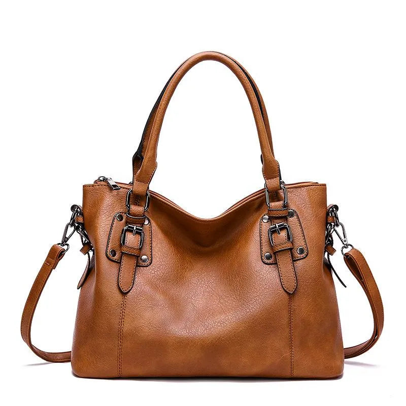 Indigo | Chic and Versatile Bag in Rich Caramel Brown