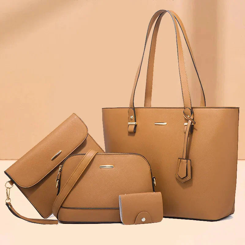 Matilda | Stylish 3-Piece Leather Handbag and Shoulder Bag Collection