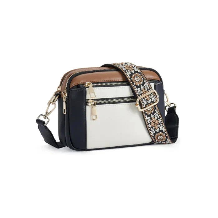 Olivia | Versatile Crossbody Bag with Adjustable Colorful Strap