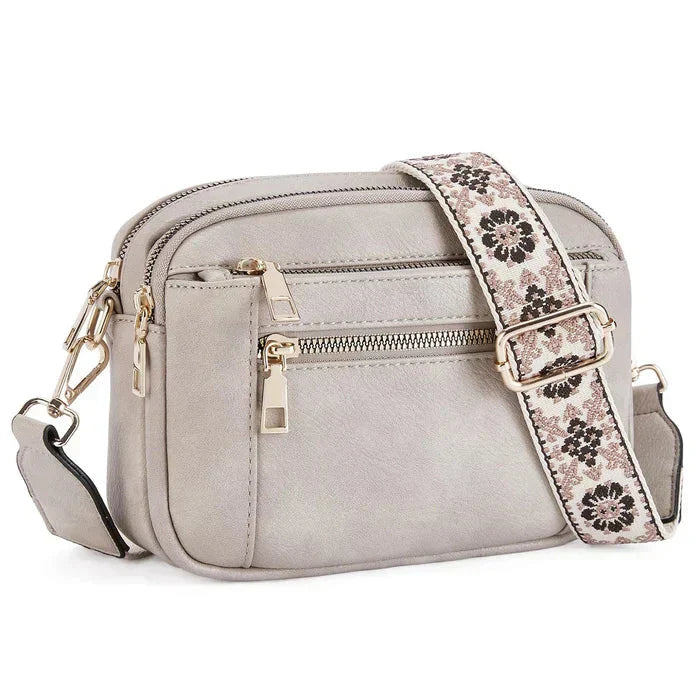 Olivia | Versatile Crossbody Bag with Adjustable Colorful Strap