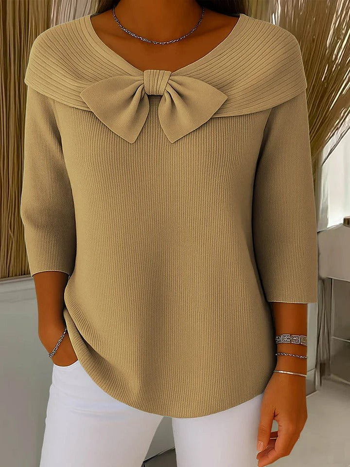 LACEY™ | SWEATER WITH BOW