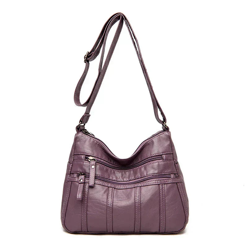 Zoe | Premium Multi-Layer PU Leather Pocket Bag